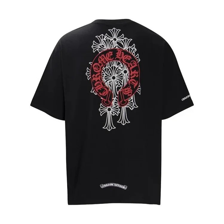 Summer short-sleeved European and American street hip-hop men's and women's t series