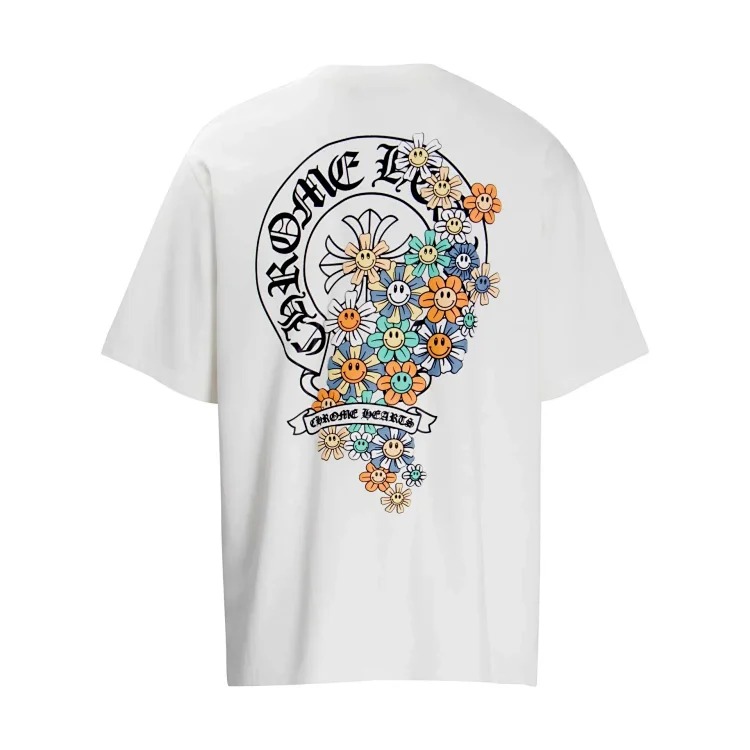 Summer short-sleeved European and American street hip-hop men's and women's t series