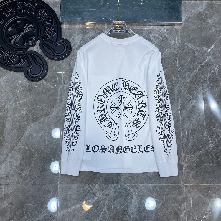 Cross horseshoe long sleeve T-shirt