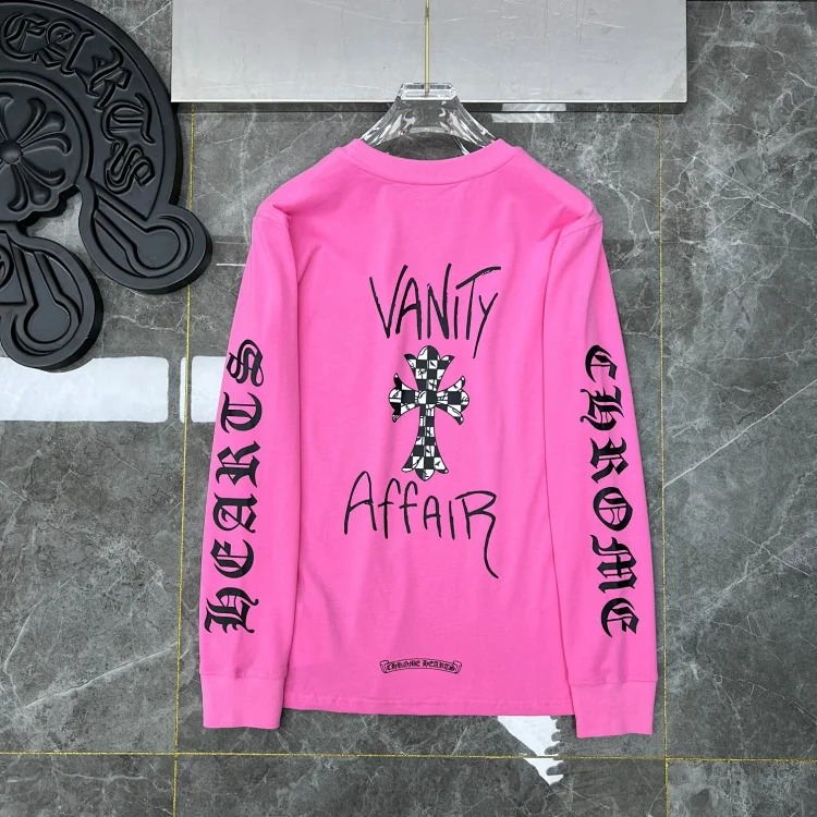 Cross horseshoe long sleeve T-shirt