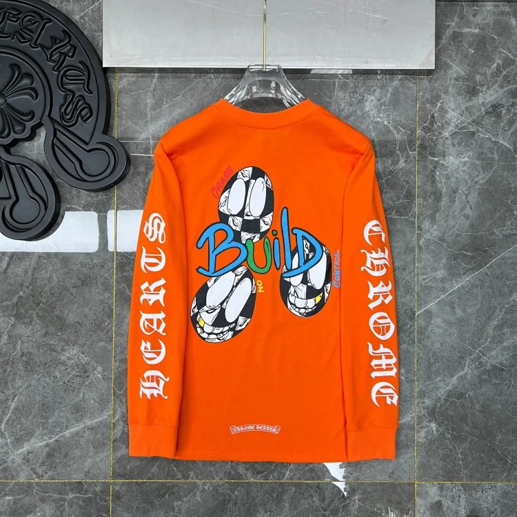 Cross horseshoe long sleeve T-shirt