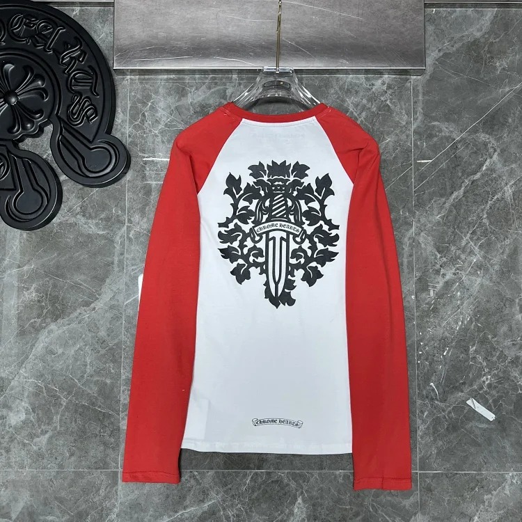 Cross horseshoe long sleeve T-shirt