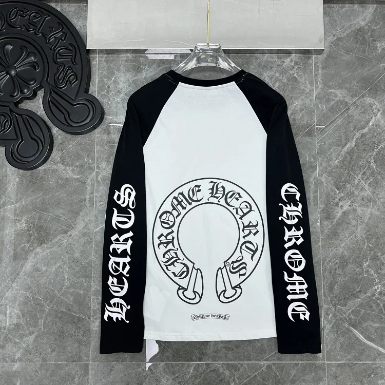 Cross horseshoe long sleeve T-shirt