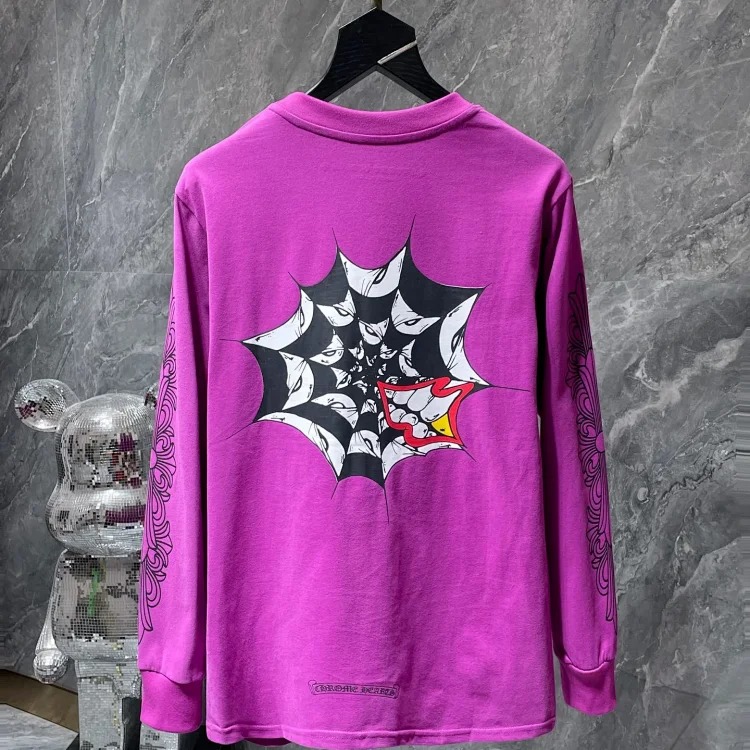 Cross horseshoe long sleeve T-shirt