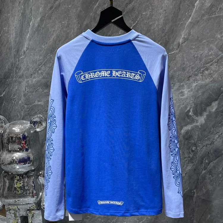 Cross horseshoe long sleeve T-shirt