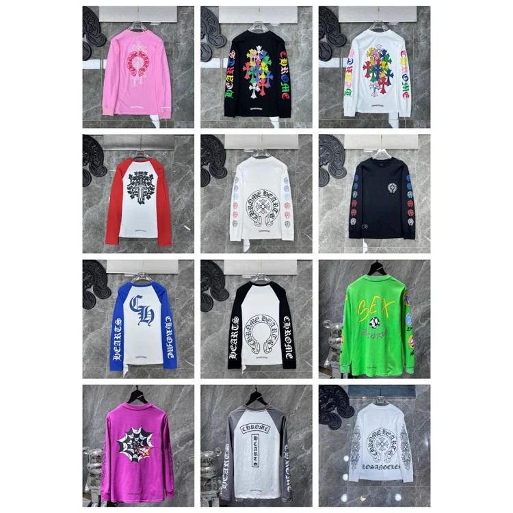 Cross horseshoe long sleeve T-shirt