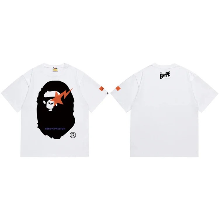 260g Heavyweight Monkey Shark Short Sleeve T-Shirt