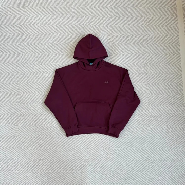 Y-5M burgundy hoodie