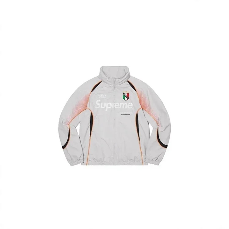 Sup football jacket casual simple fashion zipper high collar