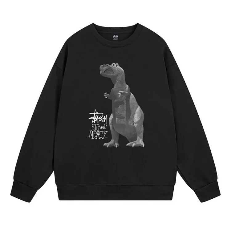 STU classic cotton terry loose heavyweight top T-shirt