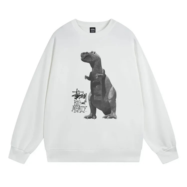 STU classic cotton terry loose heavyweight top T-shirt