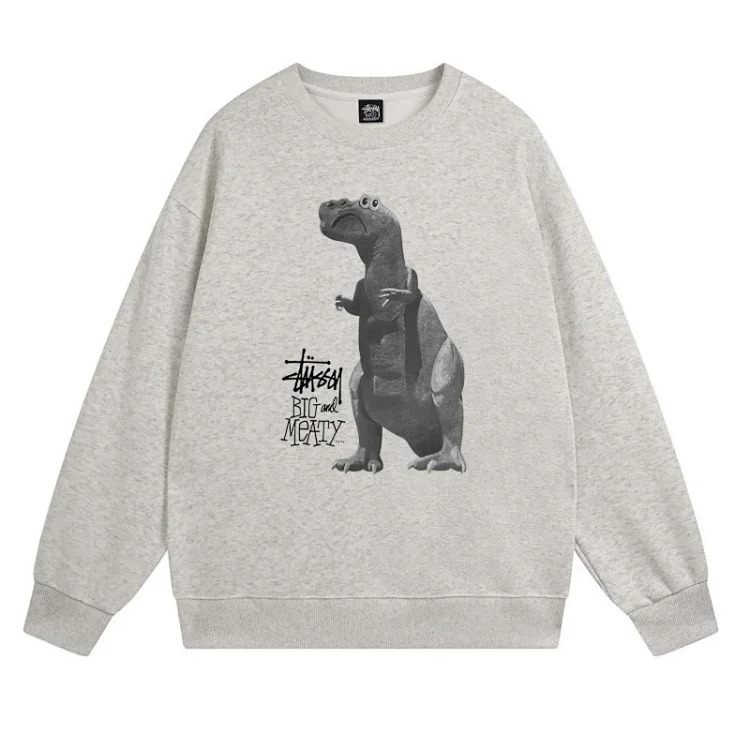 STU classic cotton terry loose heavyweight top T-shirt