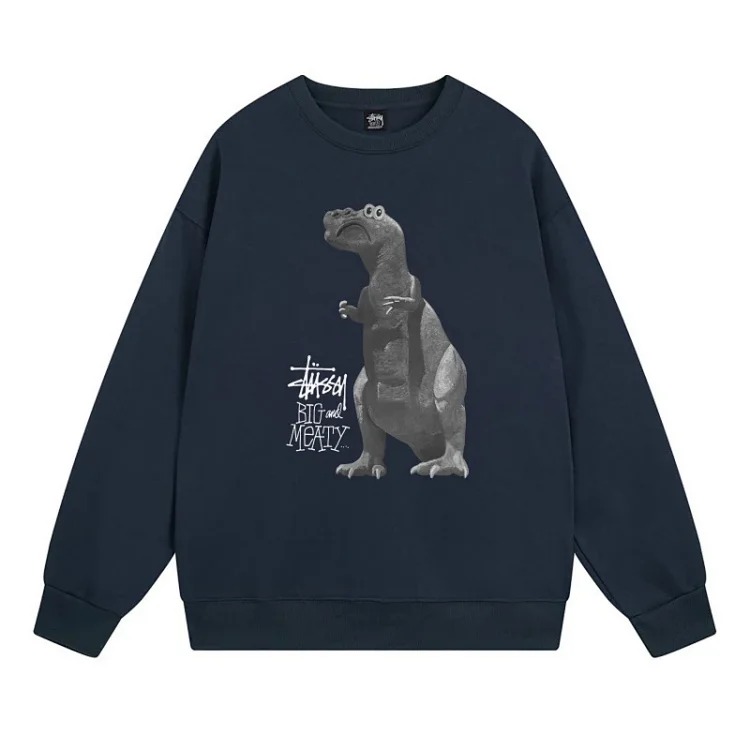 STU classic cotton terry loose heavyweight top T-shirt