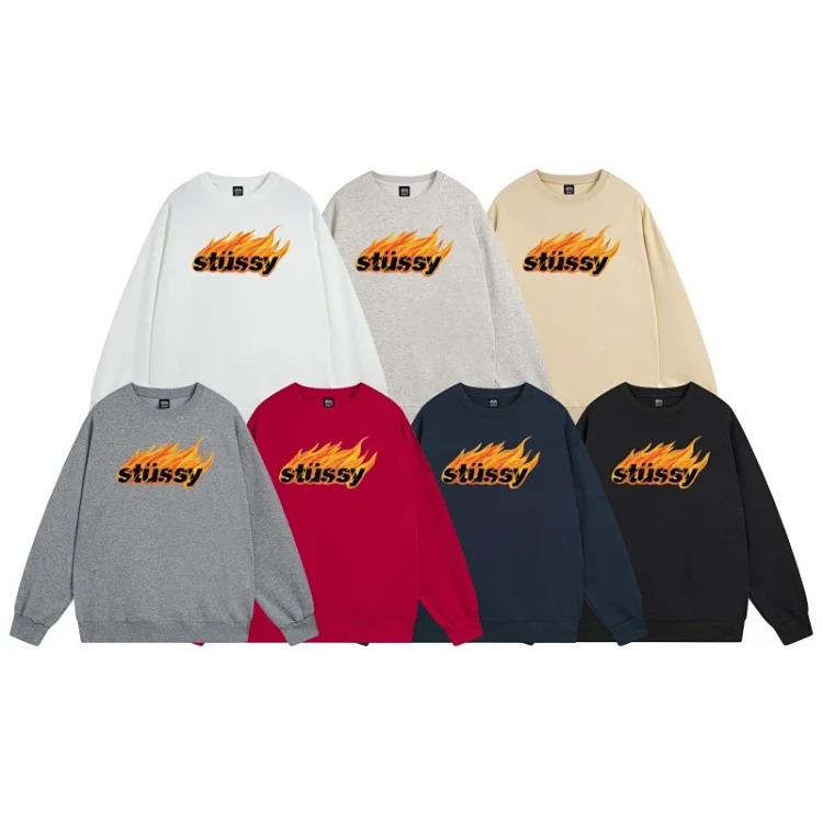 STU classic cotton terry loose heavyweight top T-shirt