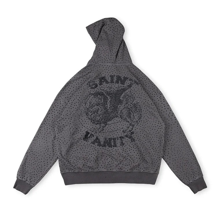 Letter print casual sweatshirt and trousers suit