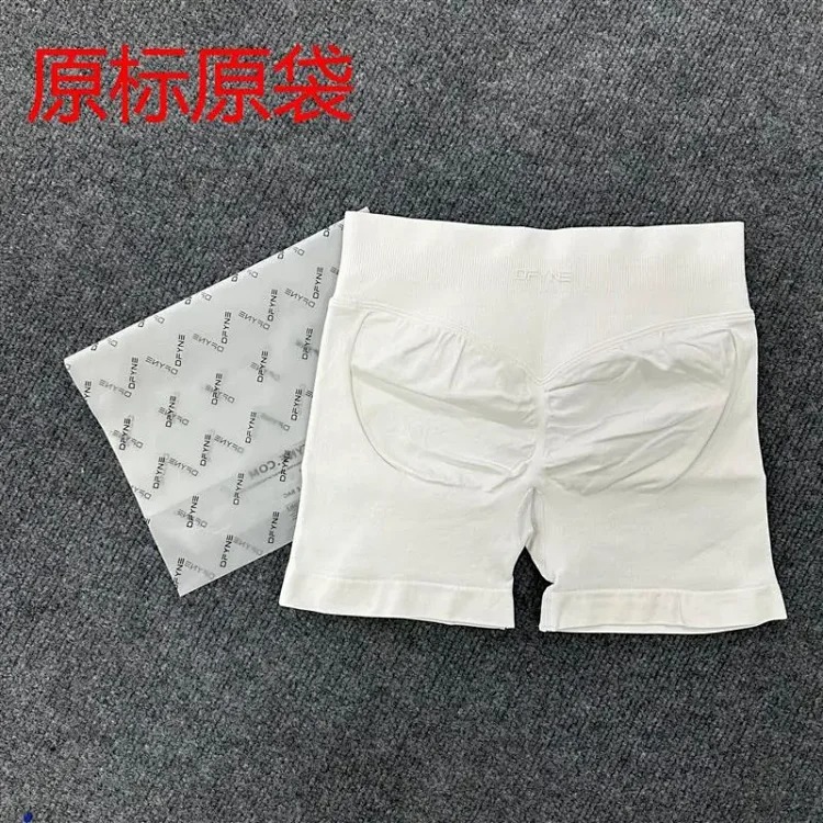 DFYNE (full color original label) Amazon's popular three-section waist sports running fitness high-waist butt-lifting yoga shorts.