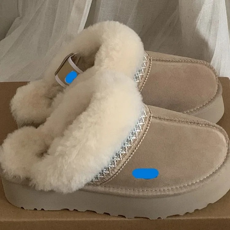 U hot thick bottom three wear slippers