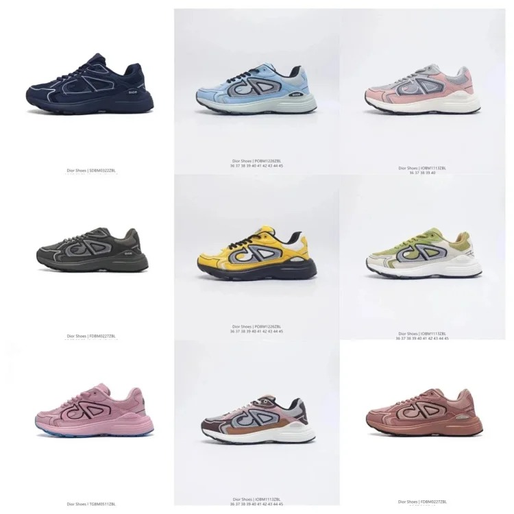 D's running shoes and sneakers