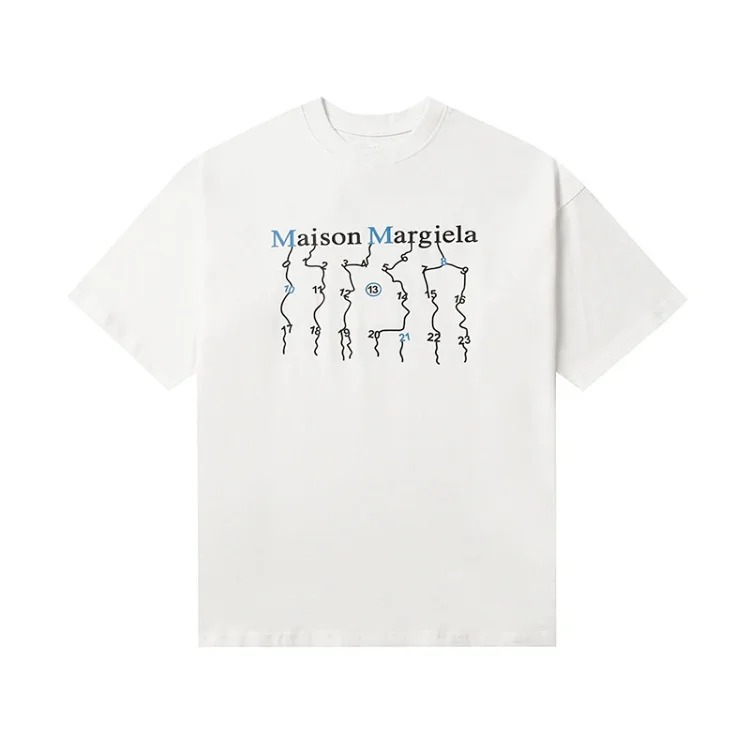 Digital Graphic Print Short Sleeve T-Shirt 6