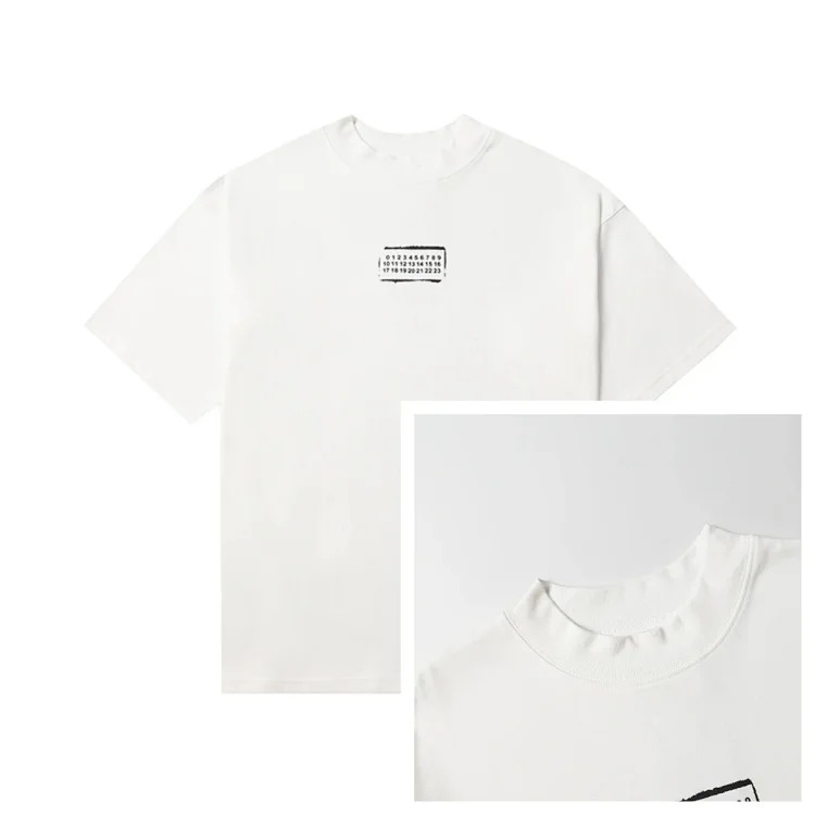 Digital Graphic Print Short Sleeve T-Shirt 6