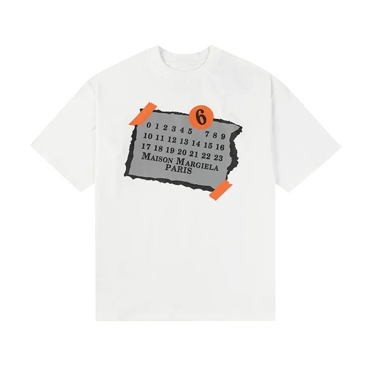 Digital Graphic Print Short Sleeve T-Shirt 6