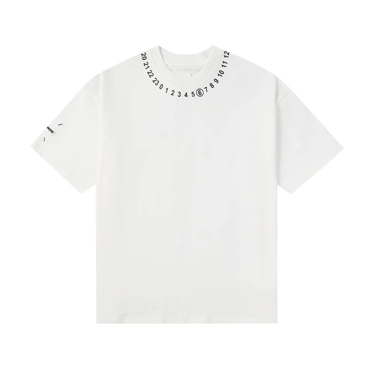 Digital Graphic Print Short Sleeve T-Shirt 6