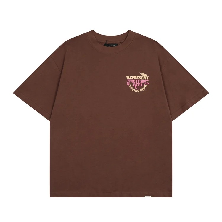 American T-shirt Men's Summer Round Neck T-Shirt Re