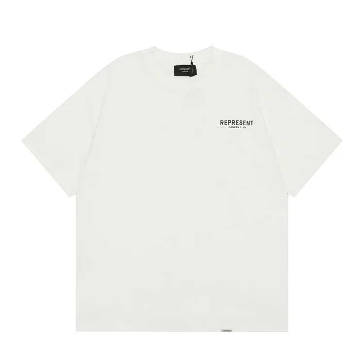 American T-shirt Men's Summer Round Neck T-Shirt Re