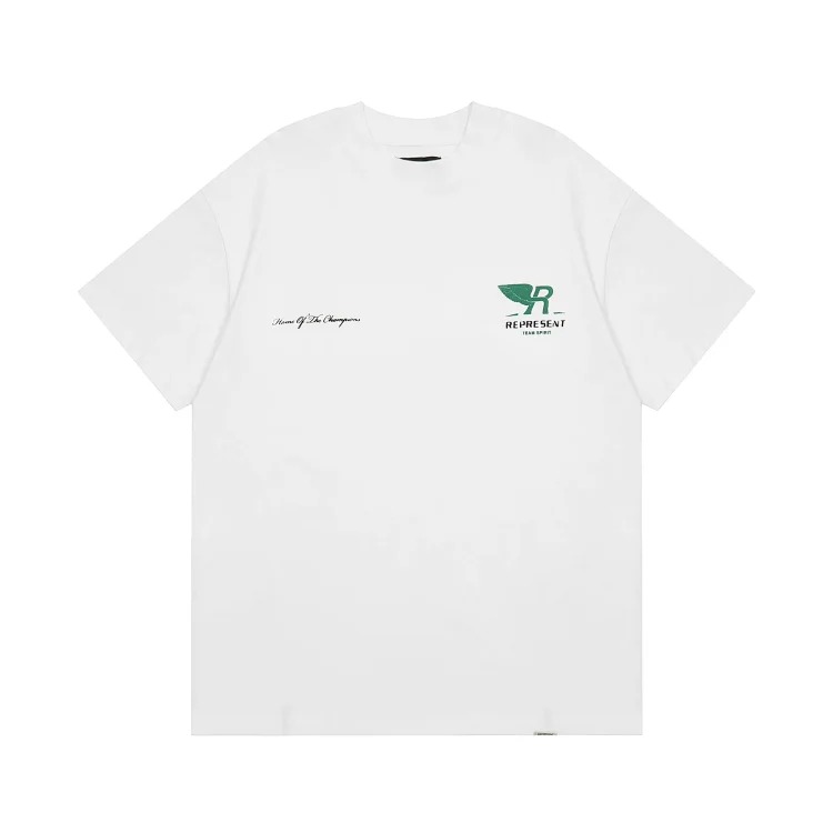 American T-shirt Men's Summer Round Neck T-Shirt Re