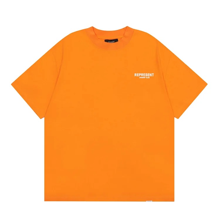 American T-shirt Men's Summer Round Neck T-Shirt Re