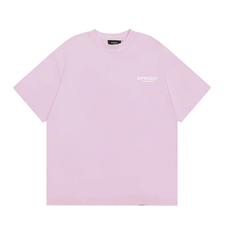 American T-shirt Men's Summer Round Neck T-Shirt Re