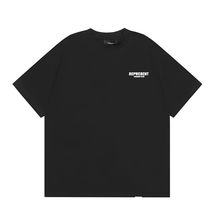 American T-shirt Men's Summer Round Neck T-Shirt Re