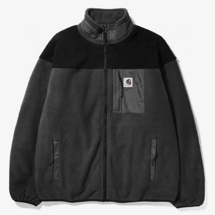 Jacket Lamb Wool Workwear Splicing Reversible Autumn Couple Versatile Ca