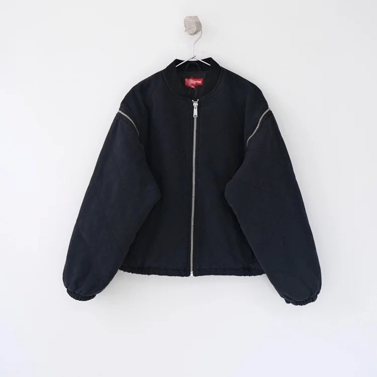 Detachable zipper sleeves flight jacket vest two-in-one cotton highest