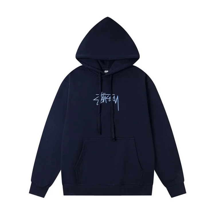 Black 8 niche letters embroidered logo casual loose mens and womens couple sweatshirts(pic7) Black 8 niche letters embroidered logo casual loose men's and women's couple sweatshirts