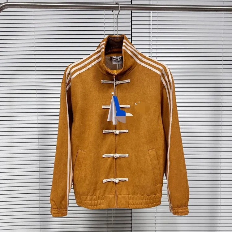 Tang suit Chinese plate button suede spring stand collar top sexy loose jacket