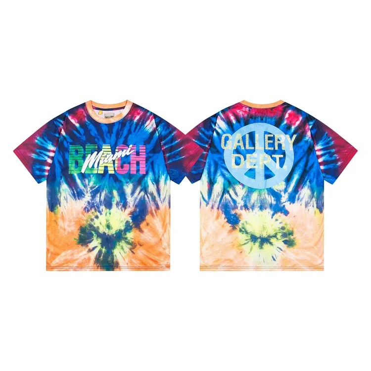 Creative printing European and American super popular brand loose T-shirt Ga