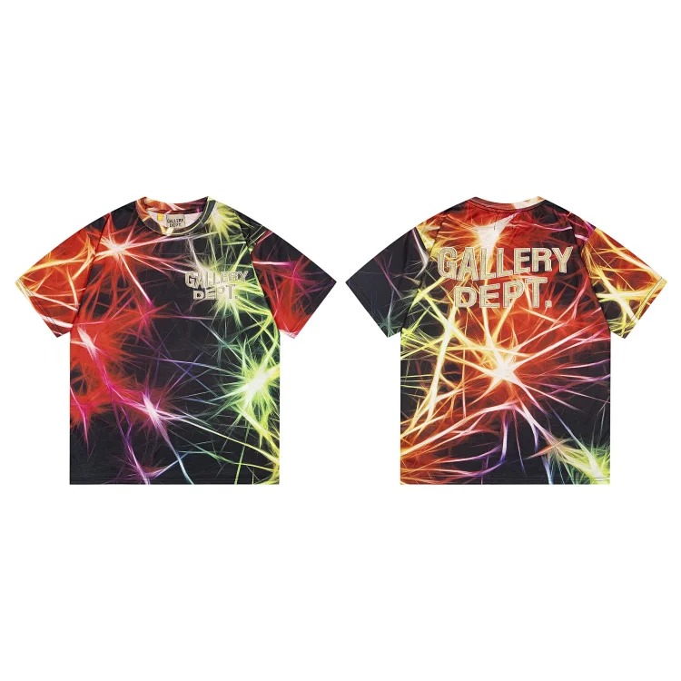 Creative printing European and American super popular brand loose T-shirt Ga