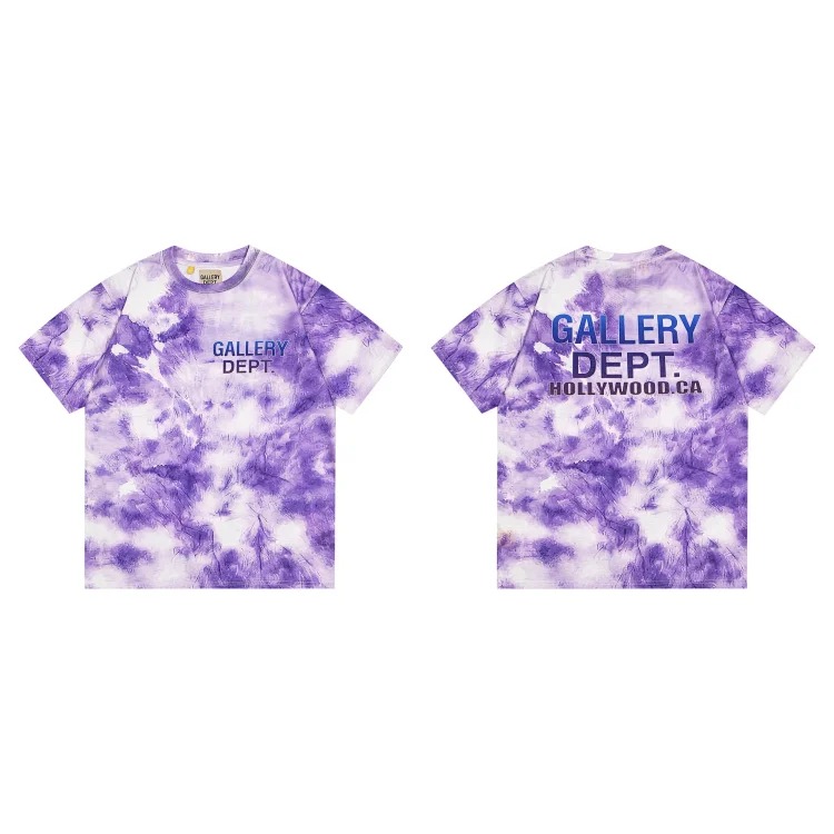 Creative printing European and American super popular brand loose T-shirt Ga
