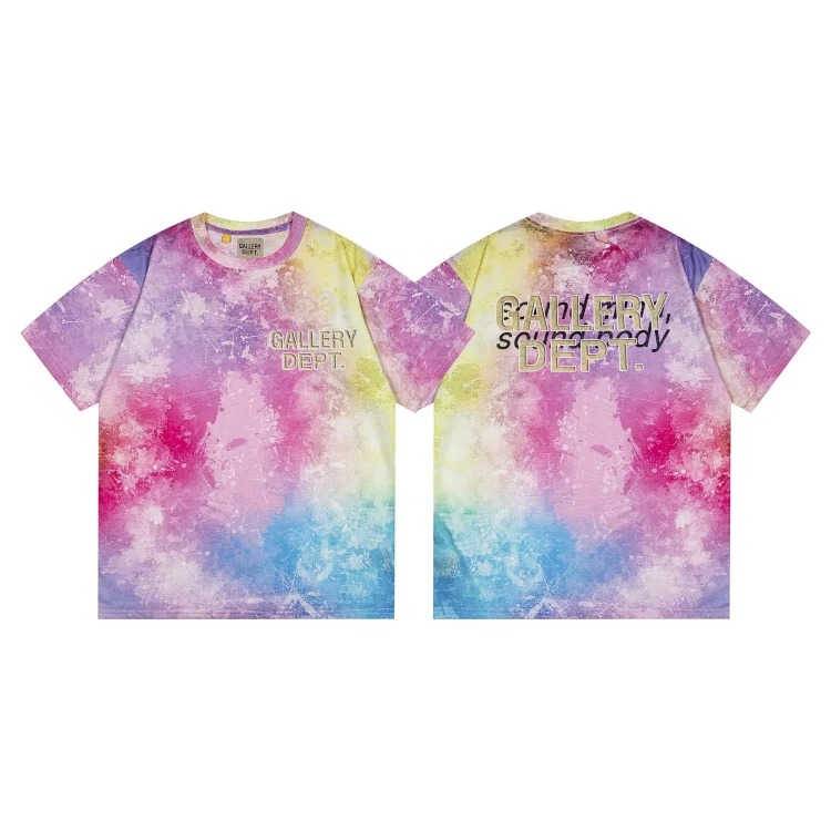 Creative printing European and American super popular brand loose T-shirt Ga
