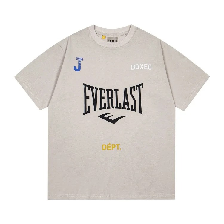 Creative printing European and American super popular brand loose T-shirt Ga