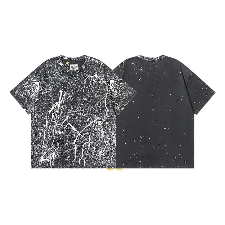 Creative printing European and American super popular brand loose T-shirt Ga