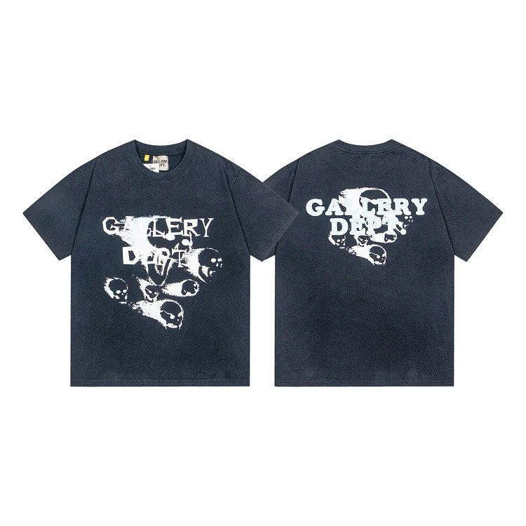 Creative printing European and American super popular brand loose T-shirt Ga