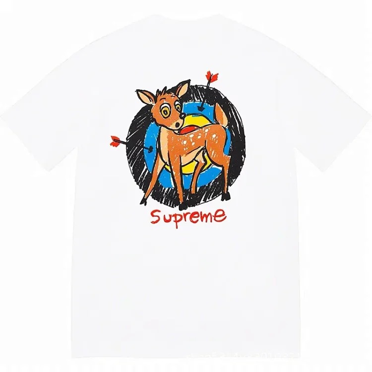 Classic unisex loose and versatile letter T-shirt image 11