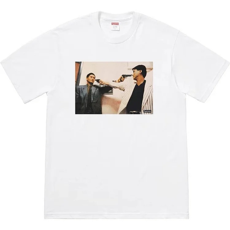 Classic unisex loose and versatile letter T-shirt image 13