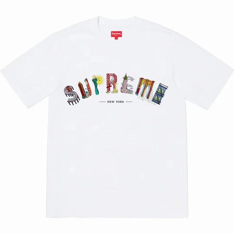 Classic unisex loose and versatile letter T-shirt image 3