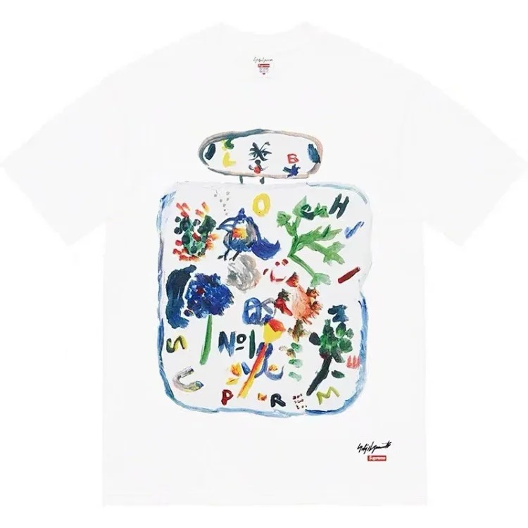 Classic unisex loose and versatile letter T-shirt image 7