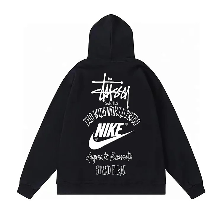 Cardigan zipper hooded sweatshirt loose casual sports couple coat hoodie