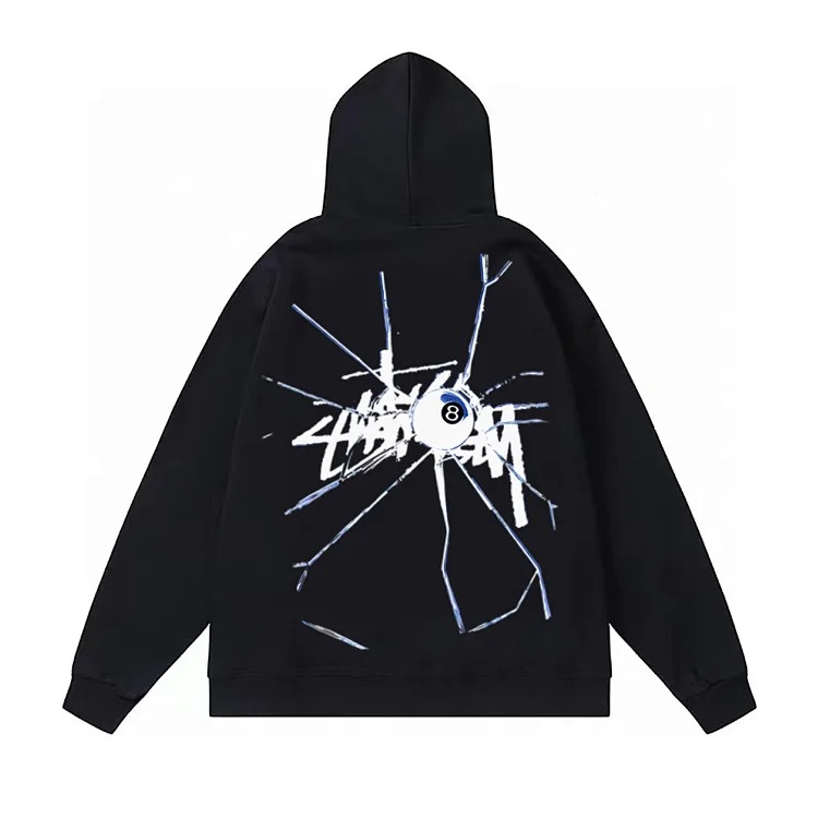 Cardigan zipper hooded sweatshirt loose casual sports couple coat hoodie