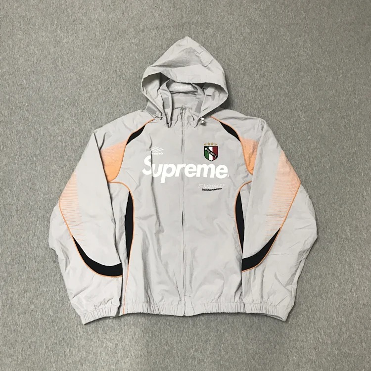 Functional windbreaker hooded jacket drawstring sports football